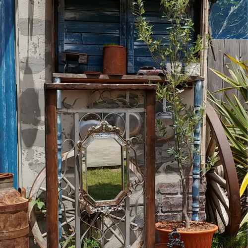 店舗什器 アンティーク アイアン フェンス インテリア フェンス