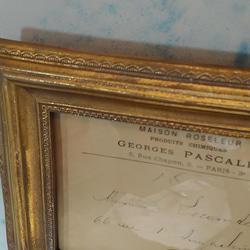 Antique PARIS Enveloppe/
ロイヤルサロン/
ブロカント フォトフレーム/
#店舗什器 
#アンテ 8枚目の画像