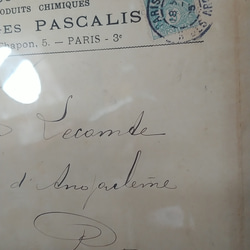 Antique PARIS Enveloppe/
ロイヤルサロン/
ブロカント フォトフレーム/
#店舗什器 
#アンテ 9枚目の画像