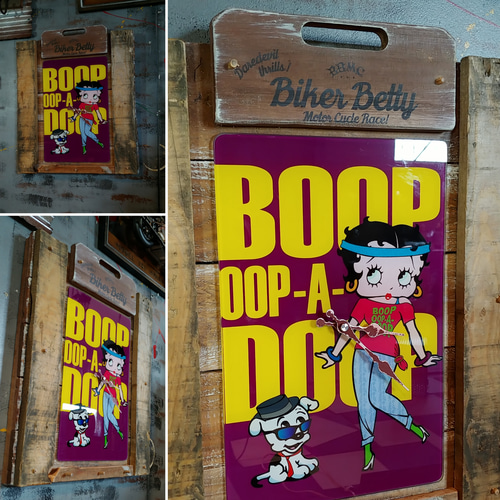 アメリカン ヴィンテージStyle/ BETTY BOOP ベティブープ/ Old Wood