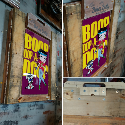 アメリカン ヴィンテージStyle/ BETTY BOOP ベティブープ/ Old Wood