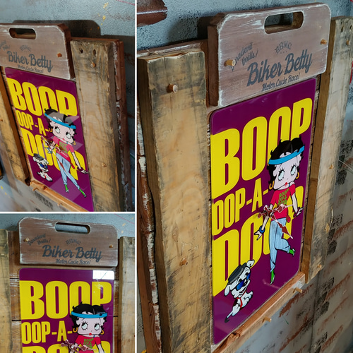 アメリカン ヴィンテージStyle/ BETTY BOOP ベティブープ/ Old Wood