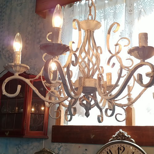 シャンデリア 6灯式 クラシックスタイル