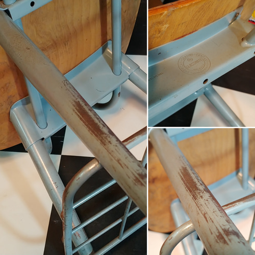 アメリカンヴィンテージ アメリカン スクールデスク（改） Vans アメリカンヴィンテージ アメリカン スクールデスク（改） サイド