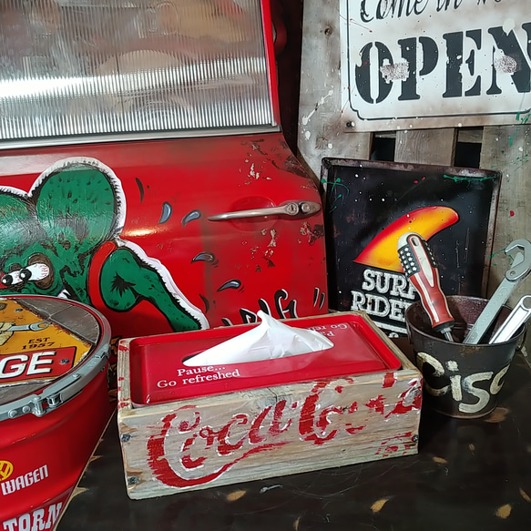 コカコーラ公式グッツ使用品） アメリカン ヴィンテージ Style/ OLD