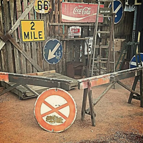 Old アメリカン/ ヴィンテージ/ シャビー ソーホース BIG size #店舗