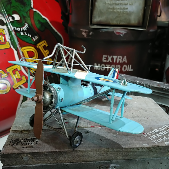 クラッシック 飛行機模型③ プロペラ機 タンデム翼/ フランス クラッシック 飛行機模型③ プロペラ機 タンデム翼/ フランス