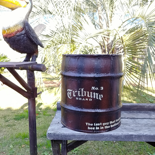 アメリカンドラム缶リメイクプランター アメリカン Style/ 木製樽仕様