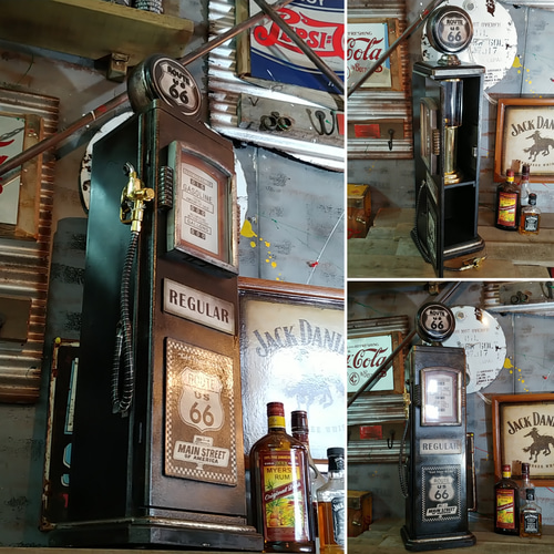 アメリカンヴィンテージStyle/ ガソリンポンプ型 ウォーターサーバー  