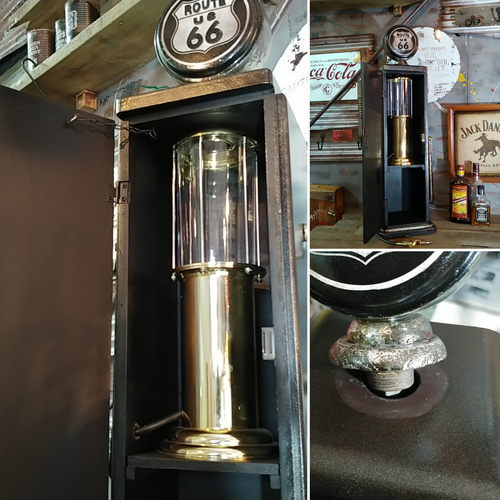 アメリカンヴィンテージStyle/ ガソリンポンプ型 ウォーターサーバー  