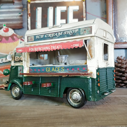 おんぼろ！！シトロエン キッチンカーStyle/ Hバン  "アイスクリーム移動販売車" / インテリア装飾 & 小物入 1枚目の画像