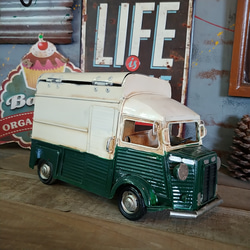 おんぼろ！！シトロエン キッチンカーStyle/ Hバン  "アイスクリーム移動販売車" / インテリア装飾 & 小物入 7枚目の画像