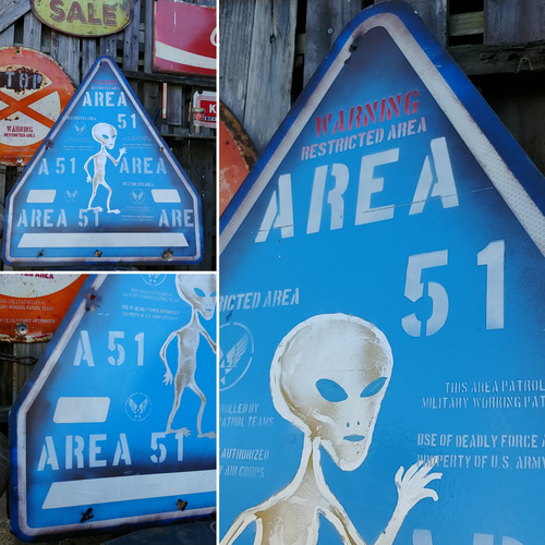 USA レッカー移動 ストリート標識看板