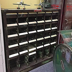 vintage スチール ラック シャビー 店舗什器 底板付き z482 0_a9c16a972d4afdcadbaa982b3ea3