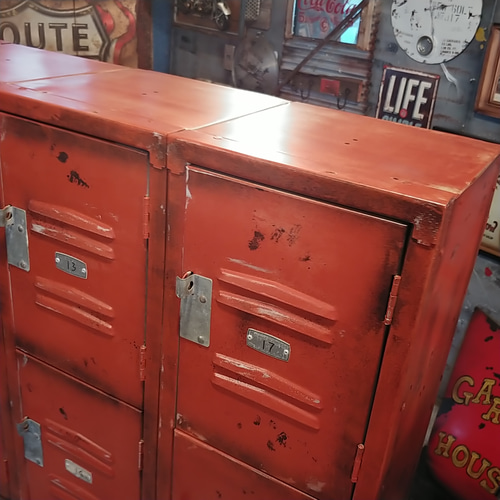 AMERICAN VINTAGE/ インダストリアル シューズボックス（改） ロッカー