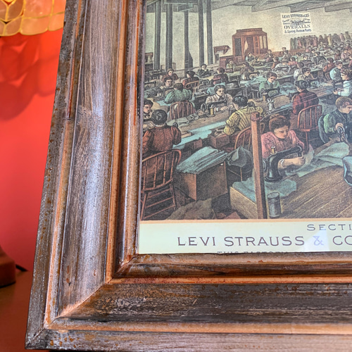 アンティーク LEVI'S 広告紙 type.1/ アメリカン ヴィンテージstyle