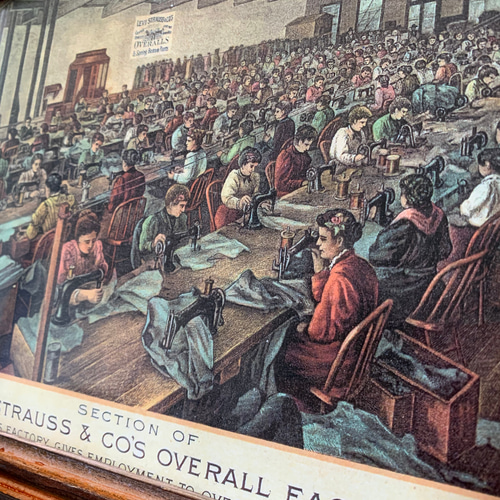 アンティーク LEVI'S 広告紙 type.1/ アメリカン ヴィンテージstyle