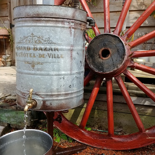 アンティークな家/ エコ ガーデニング 商材/ 雨水 貯水 タンク （水瓶