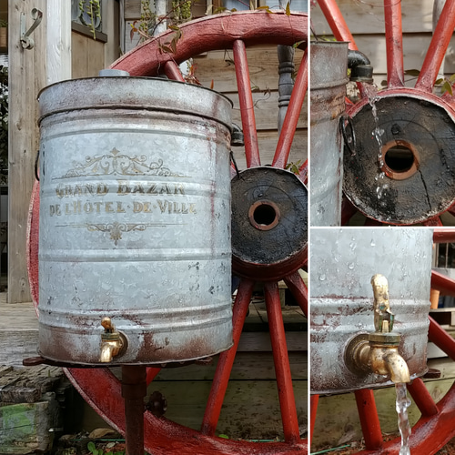 アンティークな家/ エコ ガーデニング 商材/ 雨水 貯水 タンク （水瓶