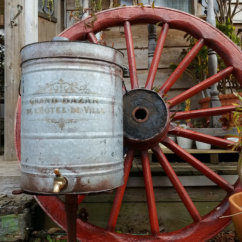 アンティークな家/ エコ ガーデニング 商材/ 雨水 貯水 タンク