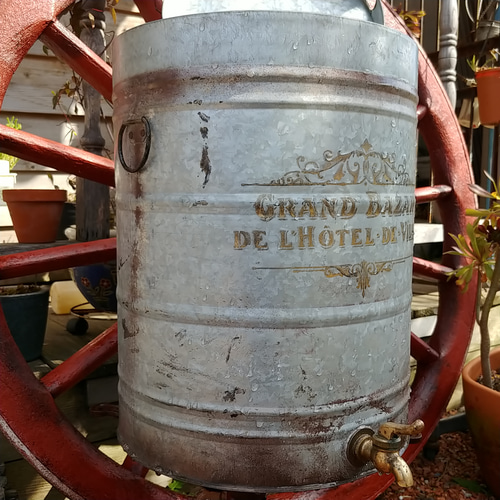 アンティークな家/ エコ ガーデニング 商材/ 雨水 貯水 タンク （水瓶