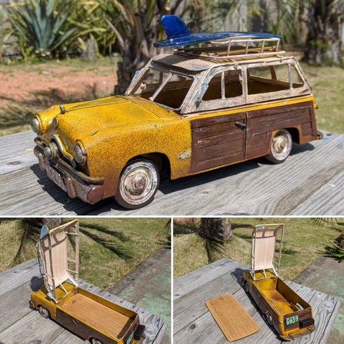 USAヴィンテージ ミニチュアワゴン 台車 ディスプレイ USAヴィンテージ ミニチュアワゴン 台車 ディスプレイ