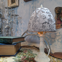 蝶柄透かし彫りランプシェード 透かし彫り蝶柄ランプシェード スタンドライト・テーブルランプ