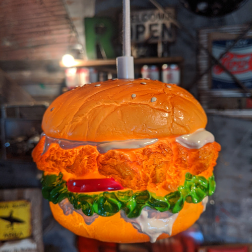 アメリカンダイナー Style/ BURGERS #提灯ライト 型/ ペンダント