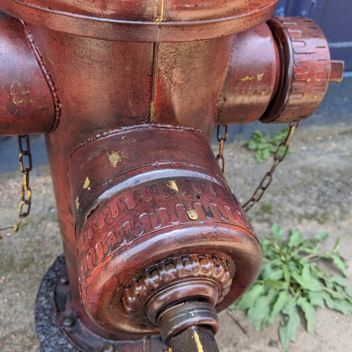 アメリカン消火栓風レトロ調パイプハイスタンドテーブル アメリカン