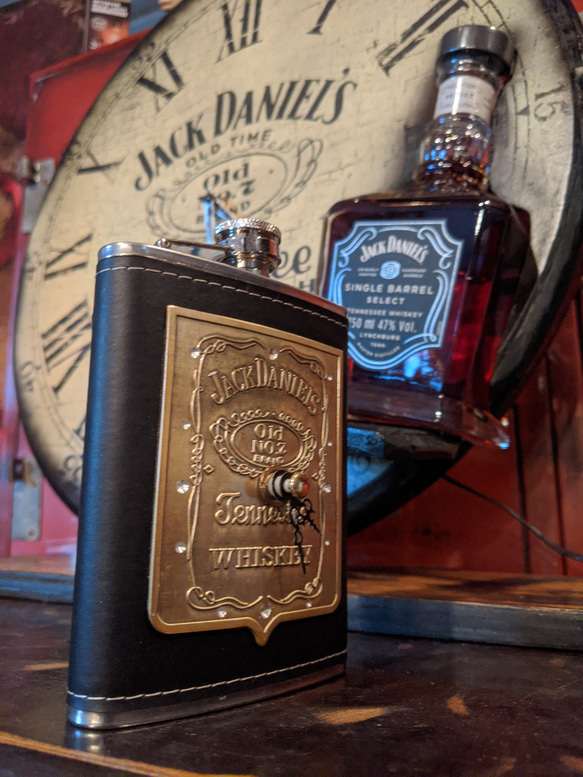 超レア！ビンテージ品！ジャックダニエルの刺繍による額装です