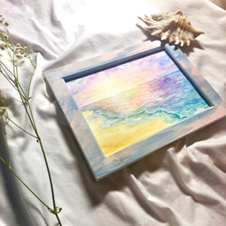 透明水彩画 原画【海】 絵画 Yuriart 通販 9137729|Creema 透明水彩画 原画【海】 絵画 Yuriart 通販 9137729|Creema
