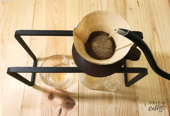 台湾デザインのステンレススチールコーヒーハンドホルダー-シルバーグレー、手作りコーヒー、アイスコーヒー 3枚目の画像