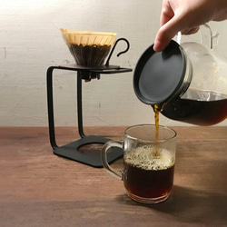 DRIP-Uシングルステンレス鋼コーヒーハンドパンチUON +、手れコーヒー、アイスドリップコーヒー、フィルハーモニー 2枚目の画像