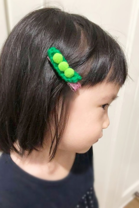 QQカルダモン（シングル）/ベビーヘアアクセサリー/子供のヘアアクセサリー 2枚目の画像