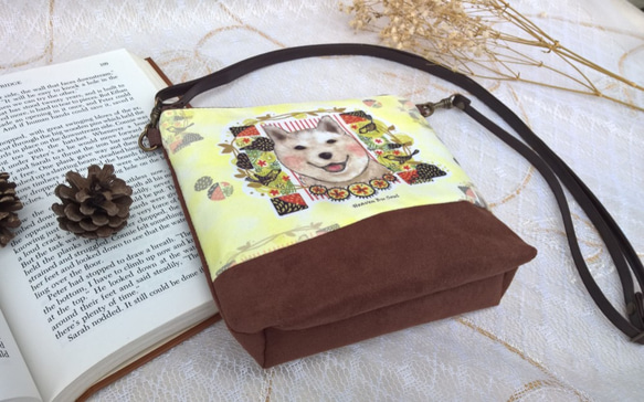 <秘境之生>柴犬的幸福夏季 側背包 斜背包 第2張的照片