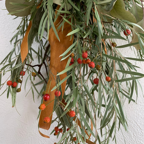 ティーツリー切り枝 メディカルティーツリー 花材 ハーバリウム スワッグ ティーツリー切り枝 メディカルティーツリー 花材 ハーバリウム