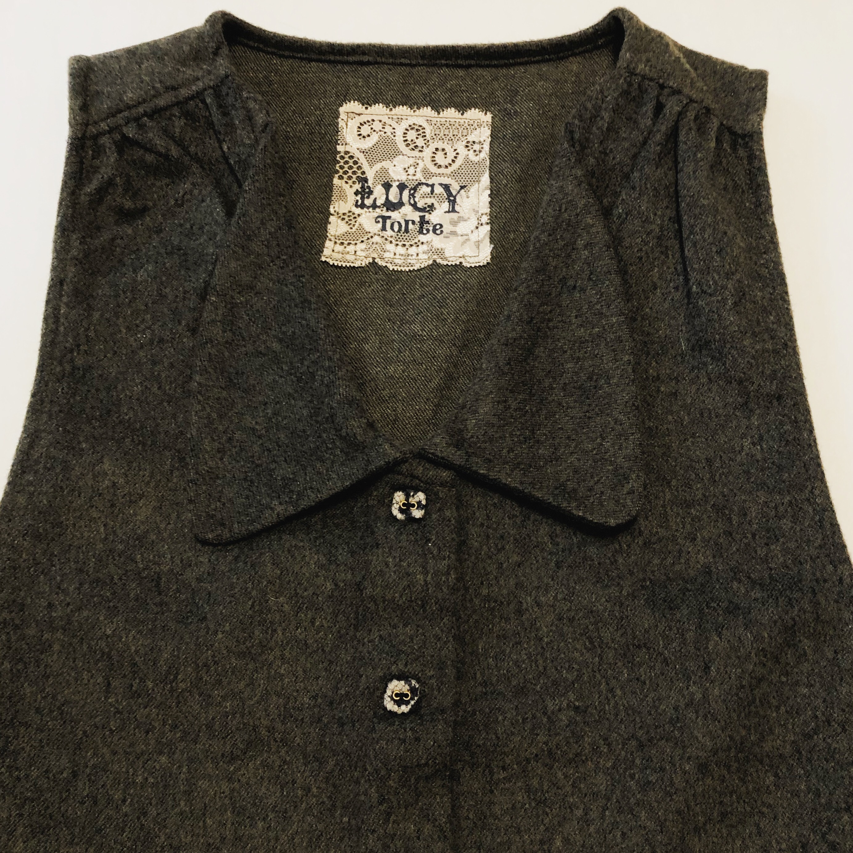 カシミア混WOOL オールインワン【KHAKI】