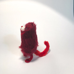 red long haired cat amigurumi (mlg0037) 第4張的照片