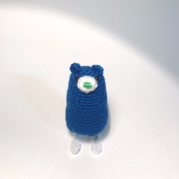 a summer blue bear amigurmi from maallong（mlg0051） 第1張的照片