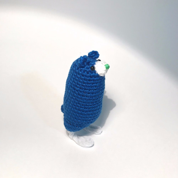 a summer blue bear amigurmi from maallong（mlg0051） 第3張的照片