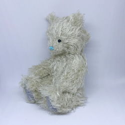 teddybear amigurumi "foggy grey" (tdy0002) 第1張的照片