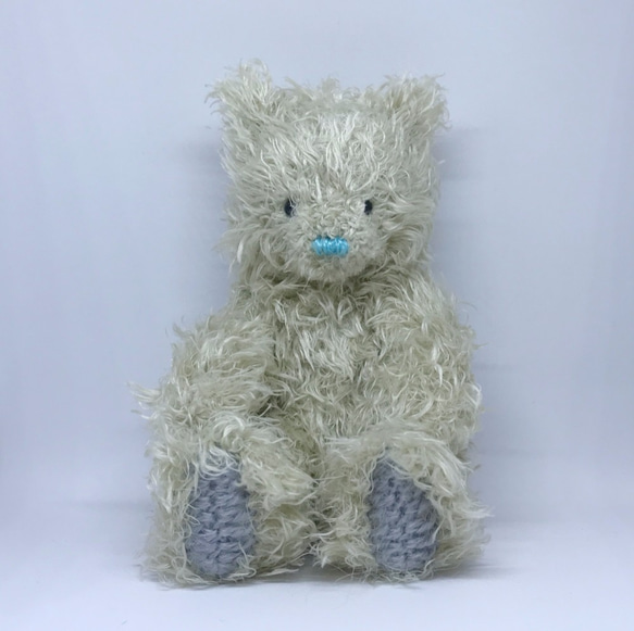 teddybear amigurumi "foggy grey" (tdy0002) 第2張的照片