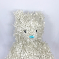 teddybear amigurumi "foggy grey" (tdy0002) 第4張的照片