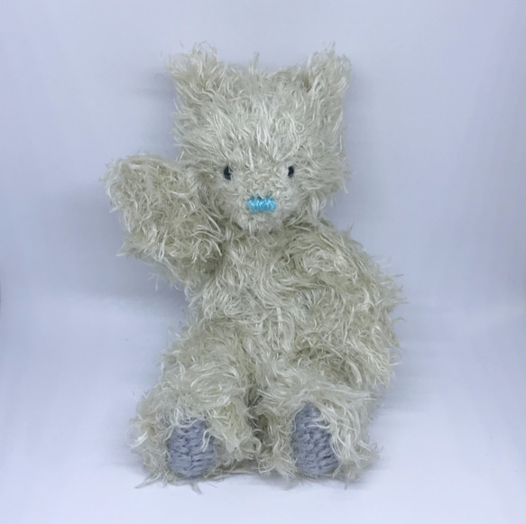 teddybear amigurumi "foggy grey" (tdy0002) 第7張的照片