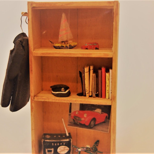 ち*こ様 昭和レトロ木製ミニチュア家具セット ミニチュア キット 手づくりキット / BILLY(ビリー) 昭和