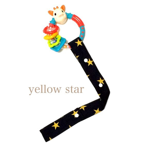 トイストラップ＊yellow star＊おもちゃストラップ 1枚目の画像