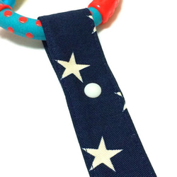 トイストラップ＊navy star ＊おもちゃストラップ 2枚目の画像