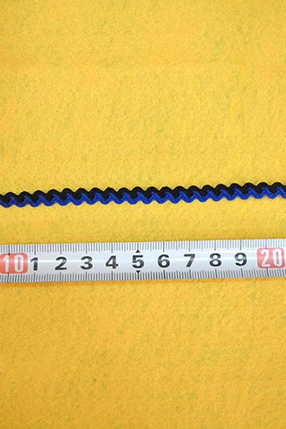 ツートンナミナミテープ　ブルー×ブラック[pntop118-2] 1枚目の画像