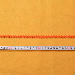 ポンポンクロステープ　オレンジ[pntop124-2] 2枚目の画像