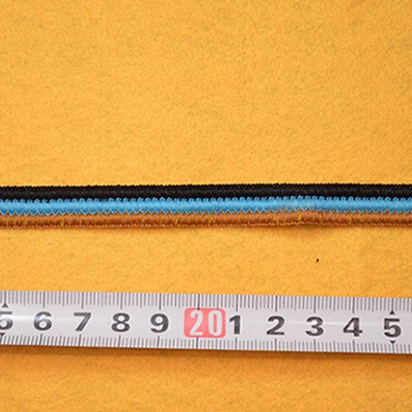 ３色ラインテープ　ネイビー×ブルー×ブラウン[pntop132-1] 1枚目の画像